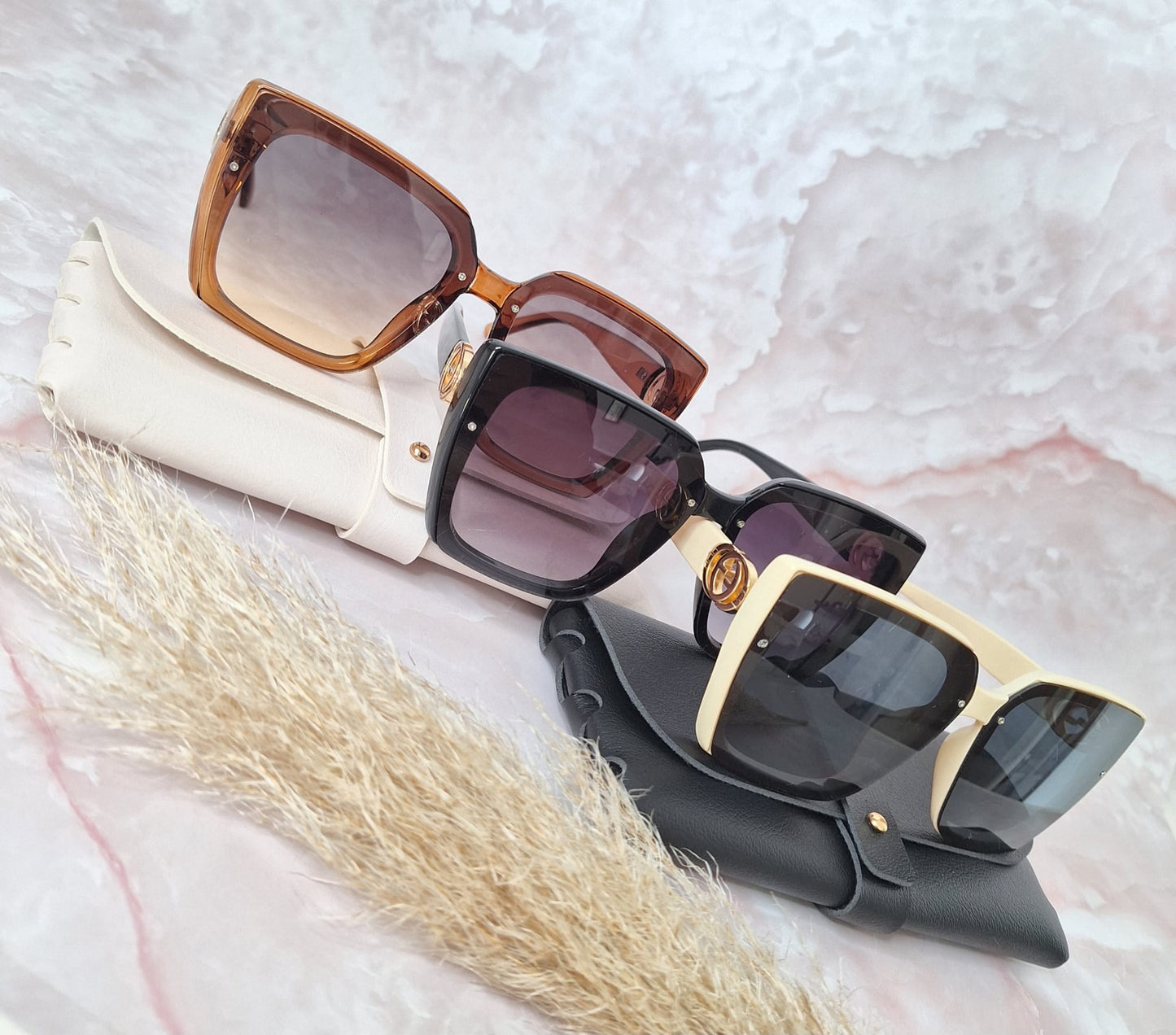 Nieuwe Mode Grote Frame Zonnebril