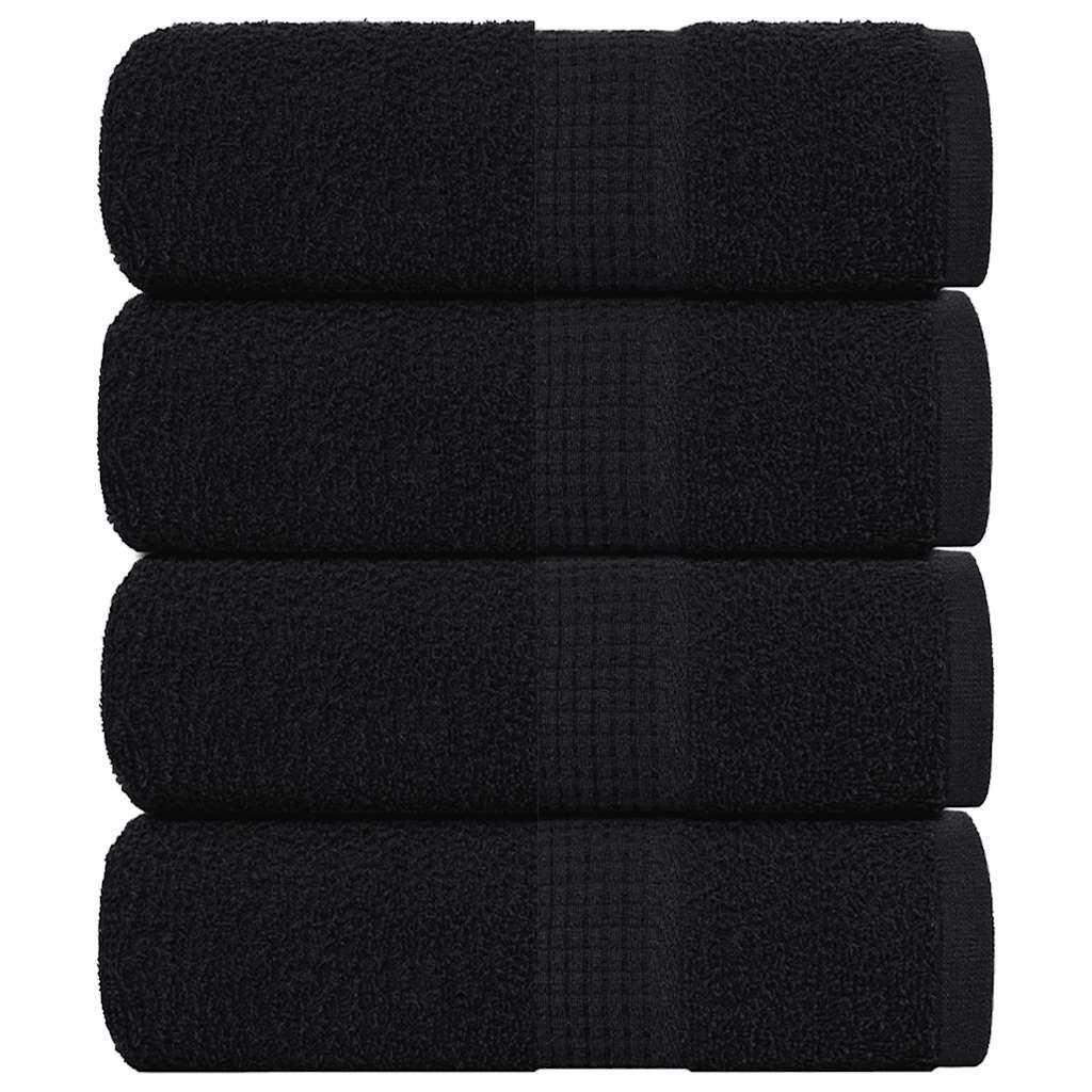Handdoeken 360 G/M² 100% Katoen Zwart