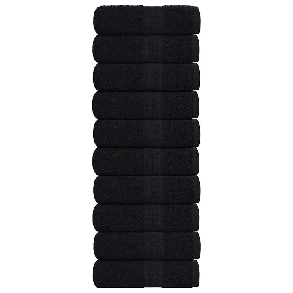 Handdoeken 360 G/M² 100% Katoen Zwart