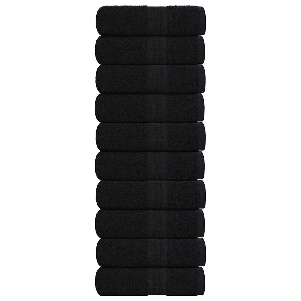 Handdoeken 360 G/M² 100% Katoen Zwart