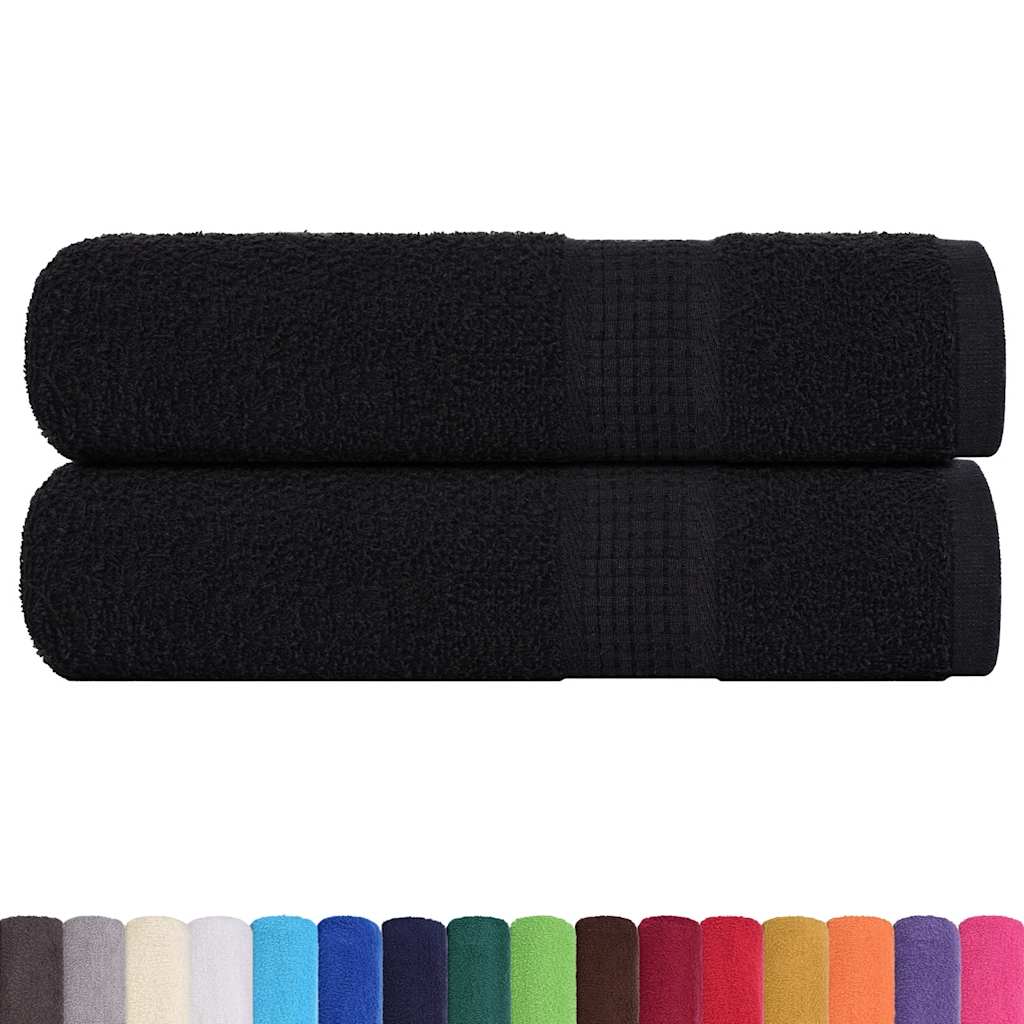 Handdoeken 360 G/M² 100% Katoen Zwart