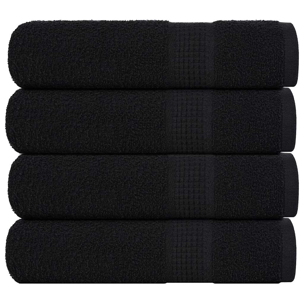 Handdoeken 360 G/M² 100% Katoen Zwart