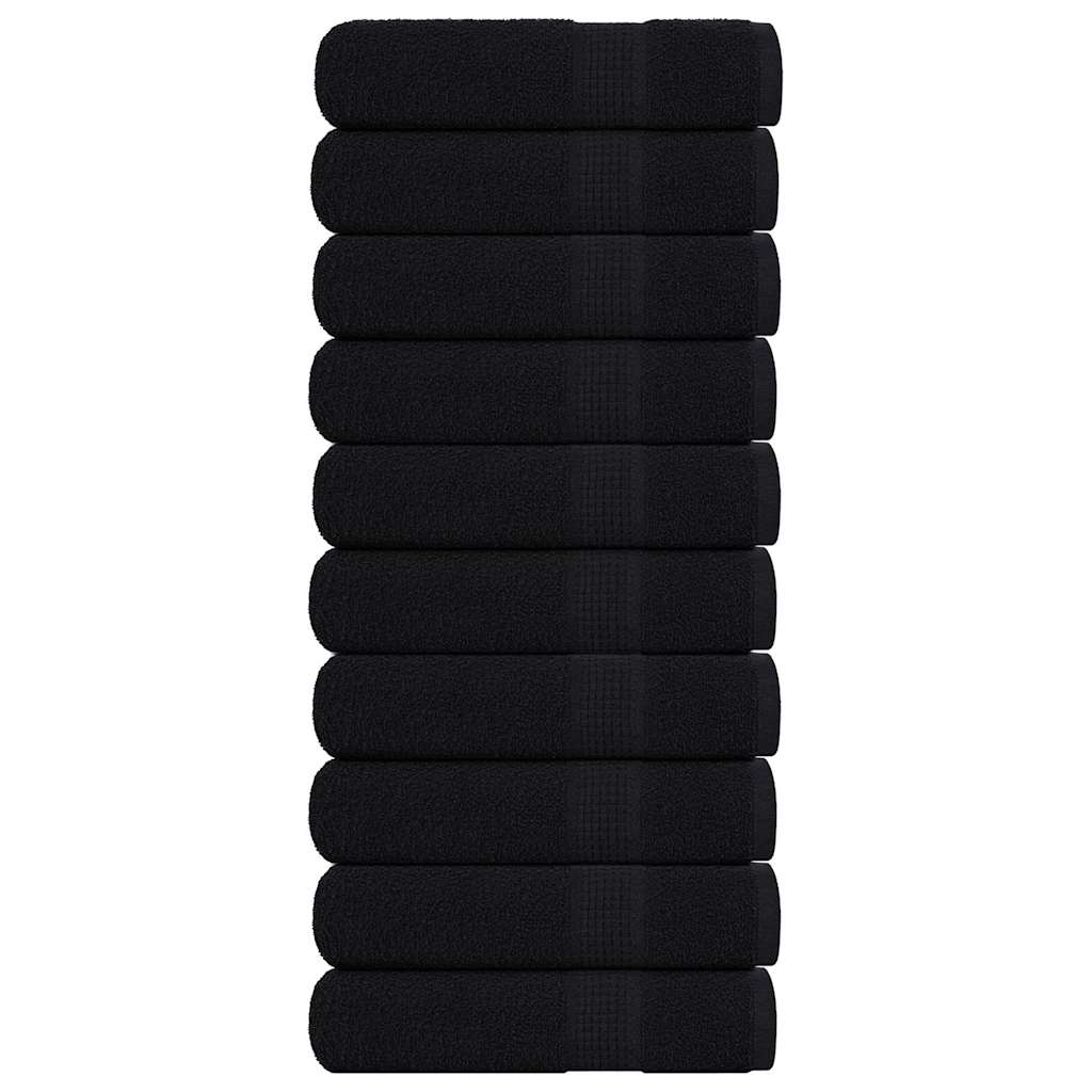 Handdoeken 360 G/M² 100% Katoen Zwart