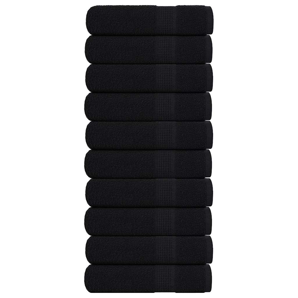 Handdoeken 360 G/M² 100% Katoen Zwart