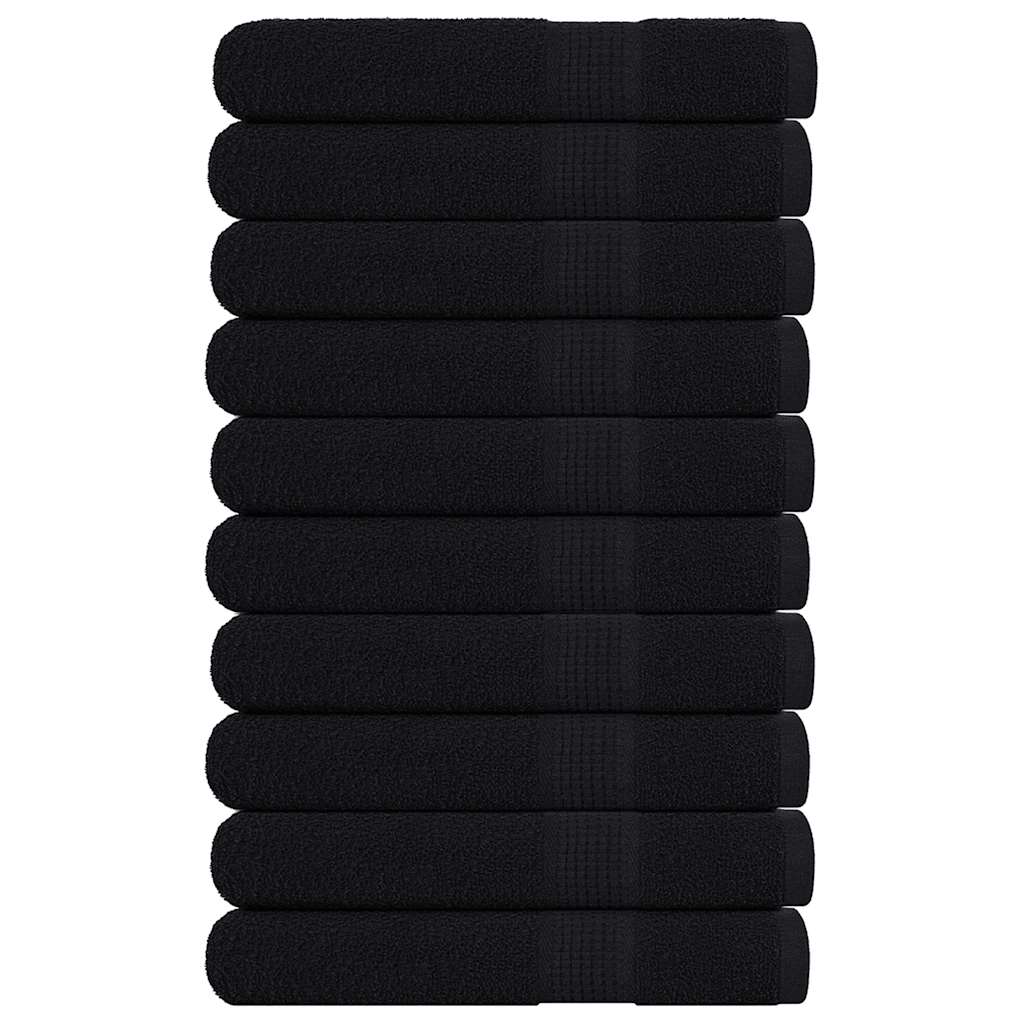 Handdoeken 360 G/M² 100% Katoen Zwart