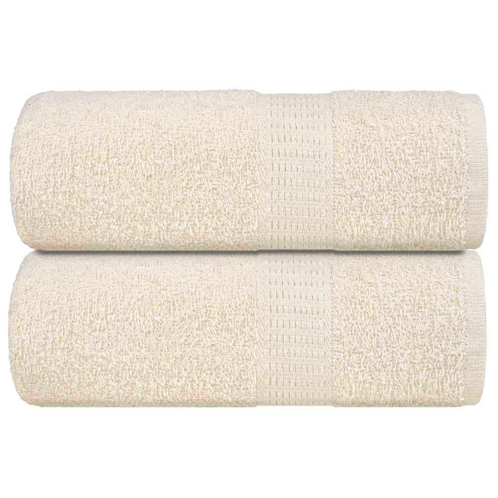 Handdoeken 360 G/M² 100% Katoen Kleurig Crème