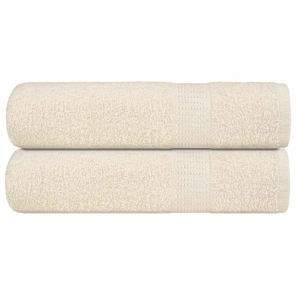 Handdoeken 360 G/M² 100% Katoen Kleurig Crème
