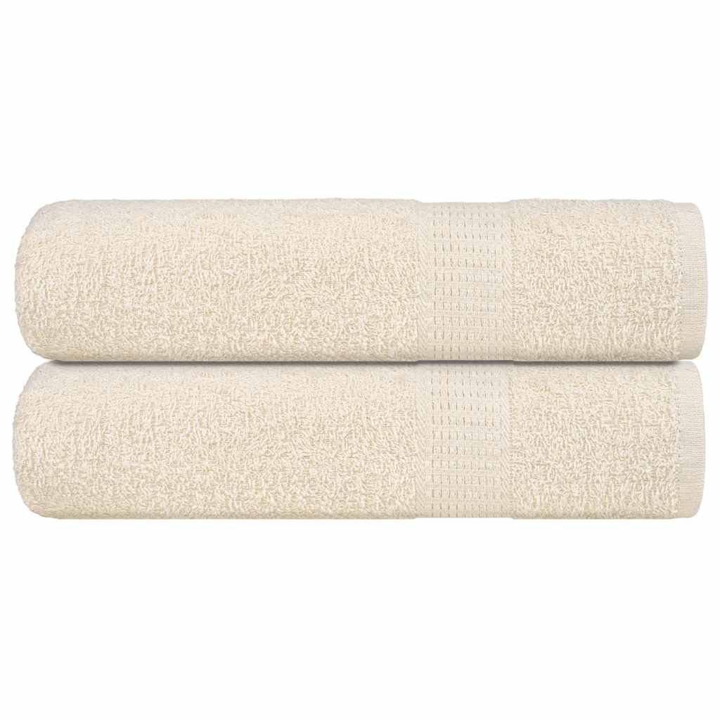 Handdoeken 360 G/M² 100% Katoen Kleurig Crème
