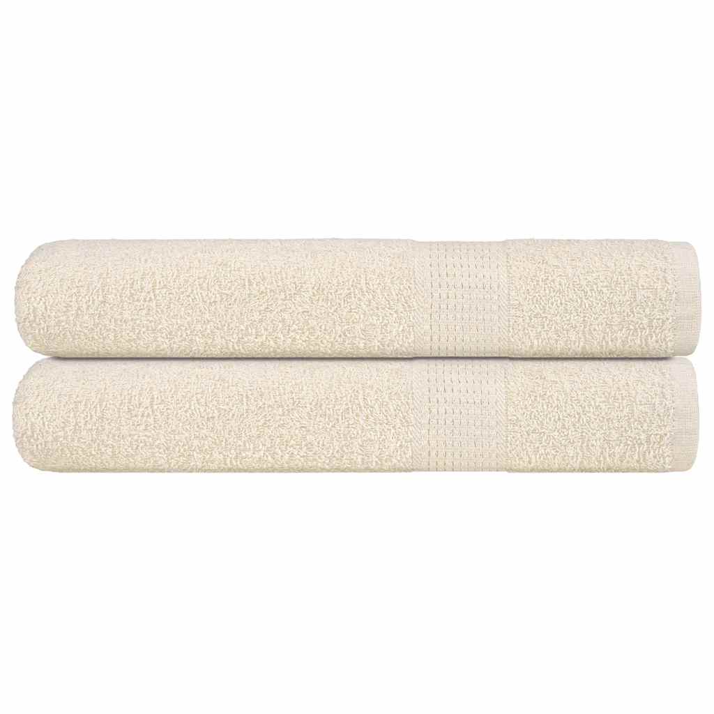 Handdoeken 360 G/M² 100% Katoen Kleurig Crème