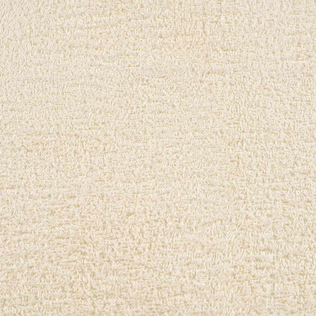 Handdoeken 360 G/M² 100% Katoen Kleurig Crème