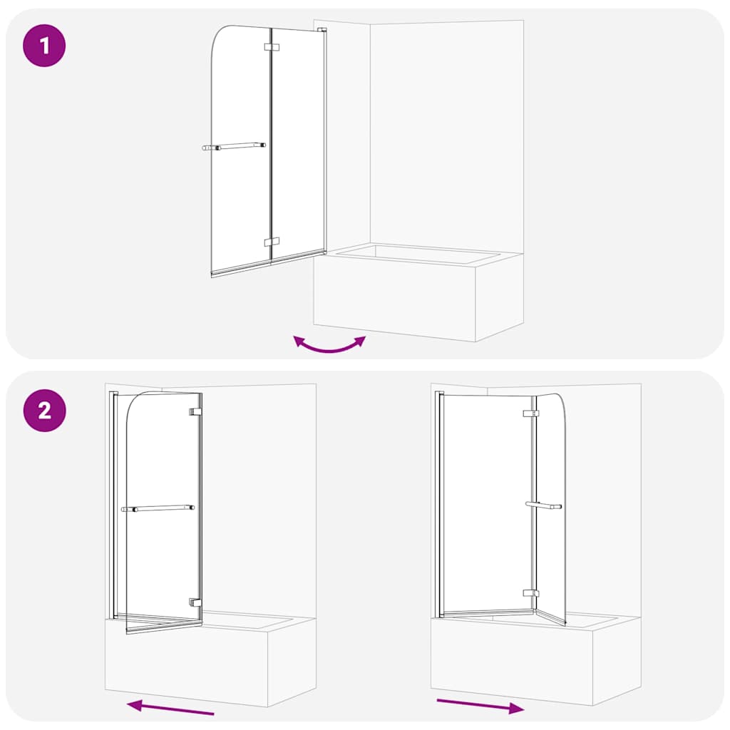 Douche Omhulsel Esg-Glas En Aluminium
