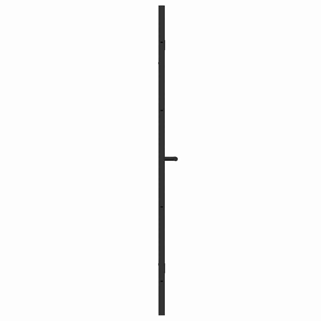 Douche Omhulsel Zwart Esg-Glas En Aluminium