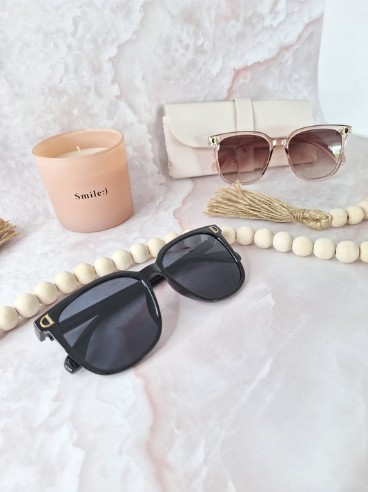 Designer Oversized Zonnebril AKLFHNC Grote Frame Dames